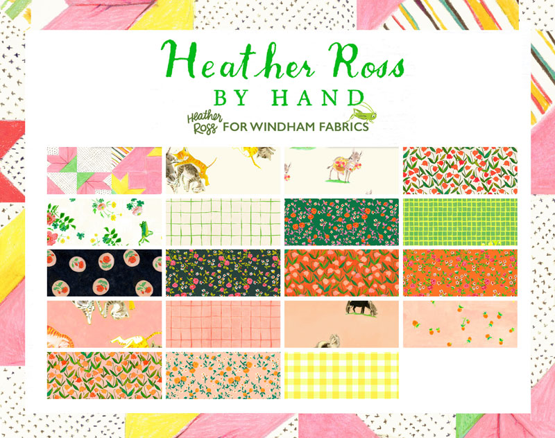 Heather Ross by Hand-Heather Ross-Windham Fabrics