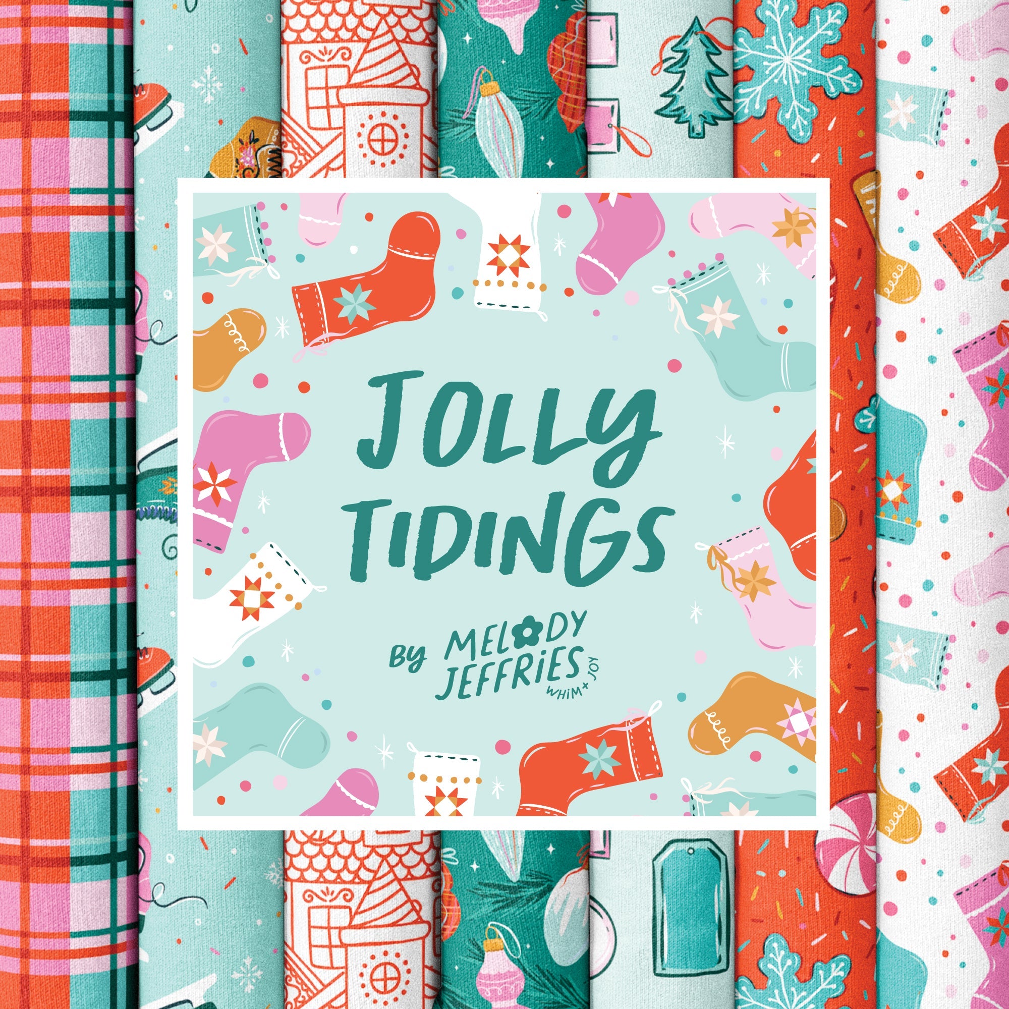 JUNE 2026 - COMING SOON! - Jolly Tidings - by Melody Jeffries for Cloud9 Fabrics