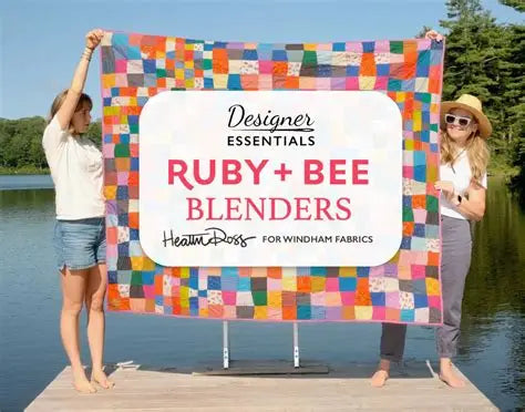 Heather Ross Ruby + Bee Blenders-Heather Ross-Windham Fabrics