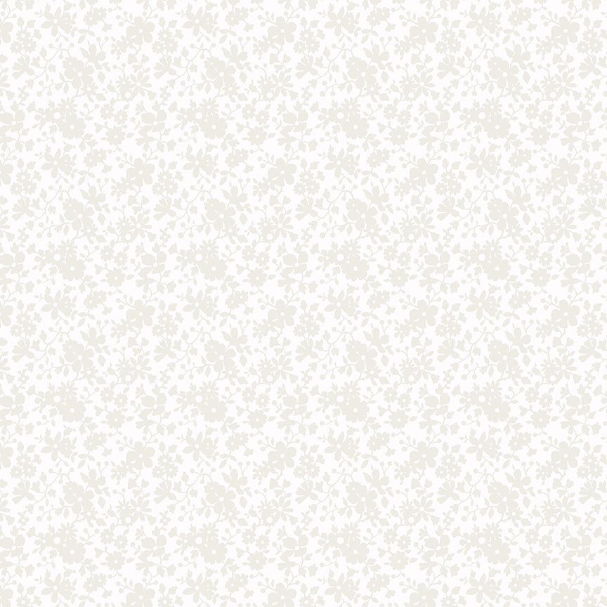 Lasenby Silhouette -Maddsie Blossom White-Liberty Fabrics-03386404P