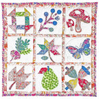 Liberty Tana Lawn® Fabric Autumnal Mini Sampler Quilt Kit-Alice Caroline-Liberty Mini 201