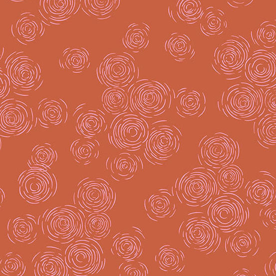 Sunset Cottage -Echoes on the Lake Orange-Andover Fabrics-A-10277-O