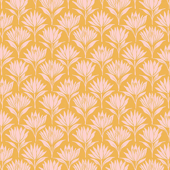 Sunset Cottage-Curated 9 Pc FQB Gold-Andover Fabrics-CFQ-SunsetCGold