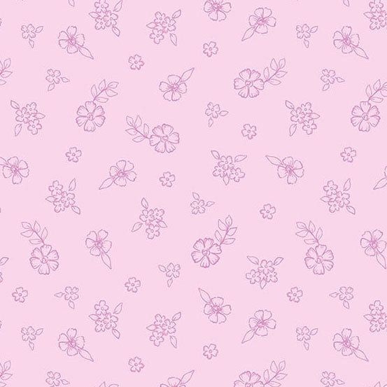 Sunset Cottage -Wildflower Dust Purple-Andover Fabrics-A-10280-P