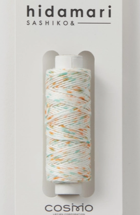 COMING SOON! - Hidamari Sashiko Variegated Thread-Orange/White/Blue-COSMO-122302-102