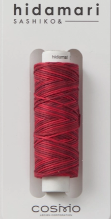 COMING SOON! - Hidamari Sashiko Variegated Thread-Red-COSMO-122302-401
