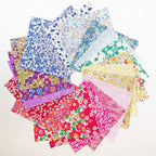 Liberty Tana Lawn-5" Charm Squares-20 Pcs Mixed Colors-Alice Caroline-Liberty PC106