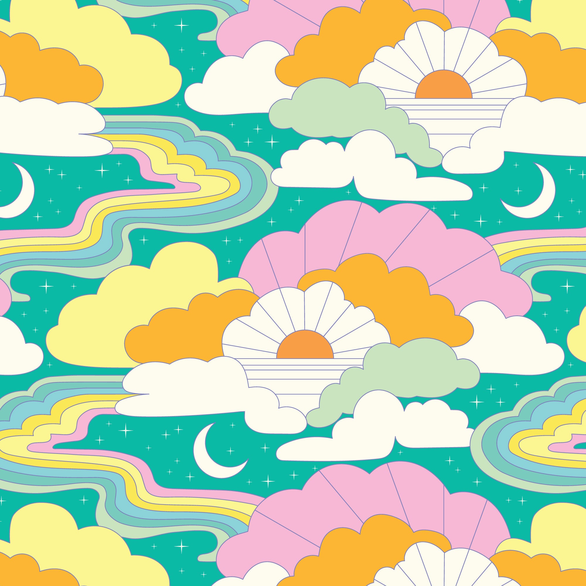 High in the Sky-Cosmic Skyway-Turquoise-Cloud9-229070
