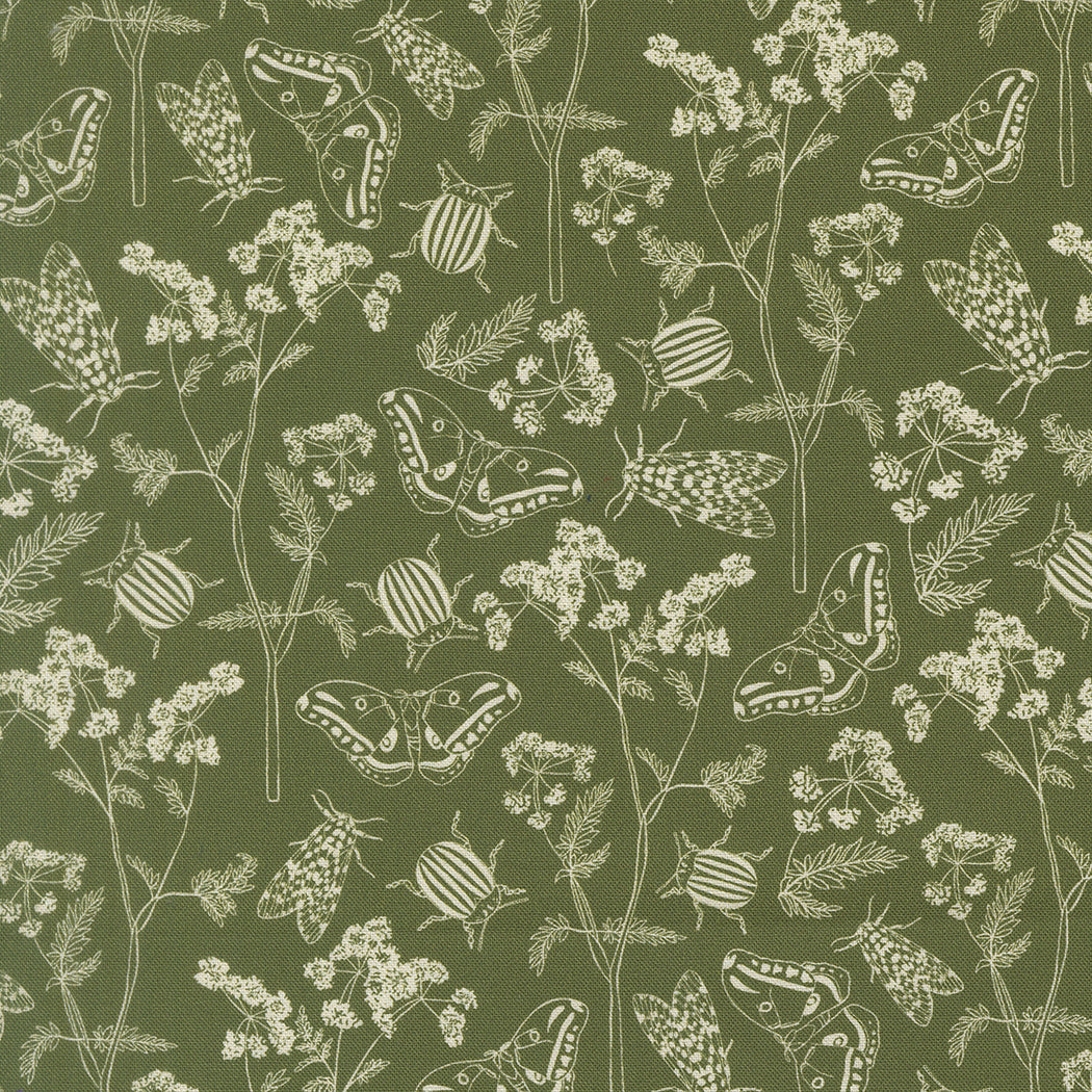 Petalush -Moss Herb Garden Novelty Floral -Moda Fabrics-26164 15