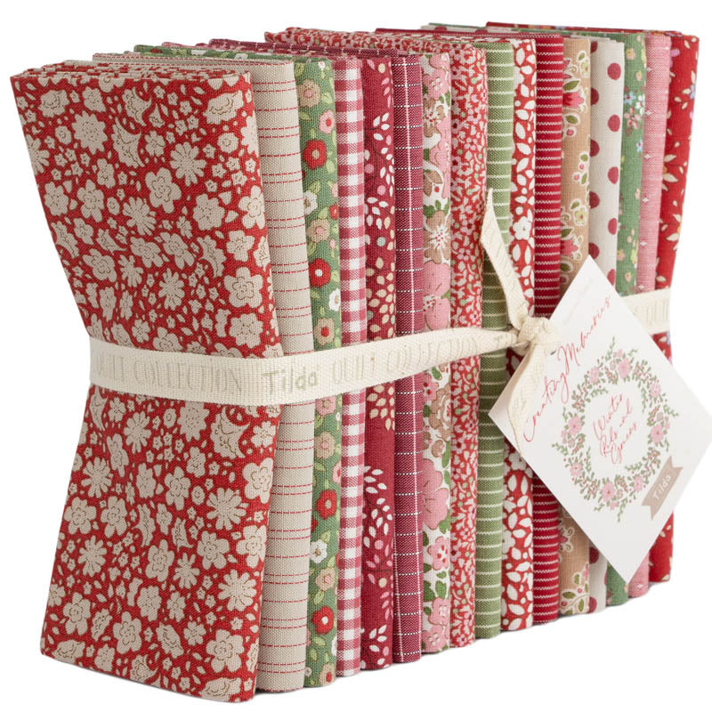 Tilda Creating Memories Winter -Fat Quarter Bundle 16pcs-Tilda-300209
