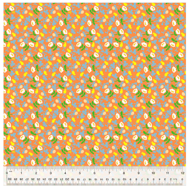 Studio Edit by Heather Ross-Calico-Orange-37027D-9