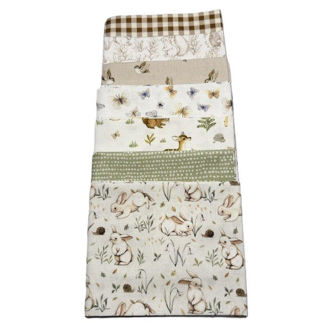ABC's of Love-Curated 7 Pc WHITE FQB-Dear Stella-CFQ-ABCWhite