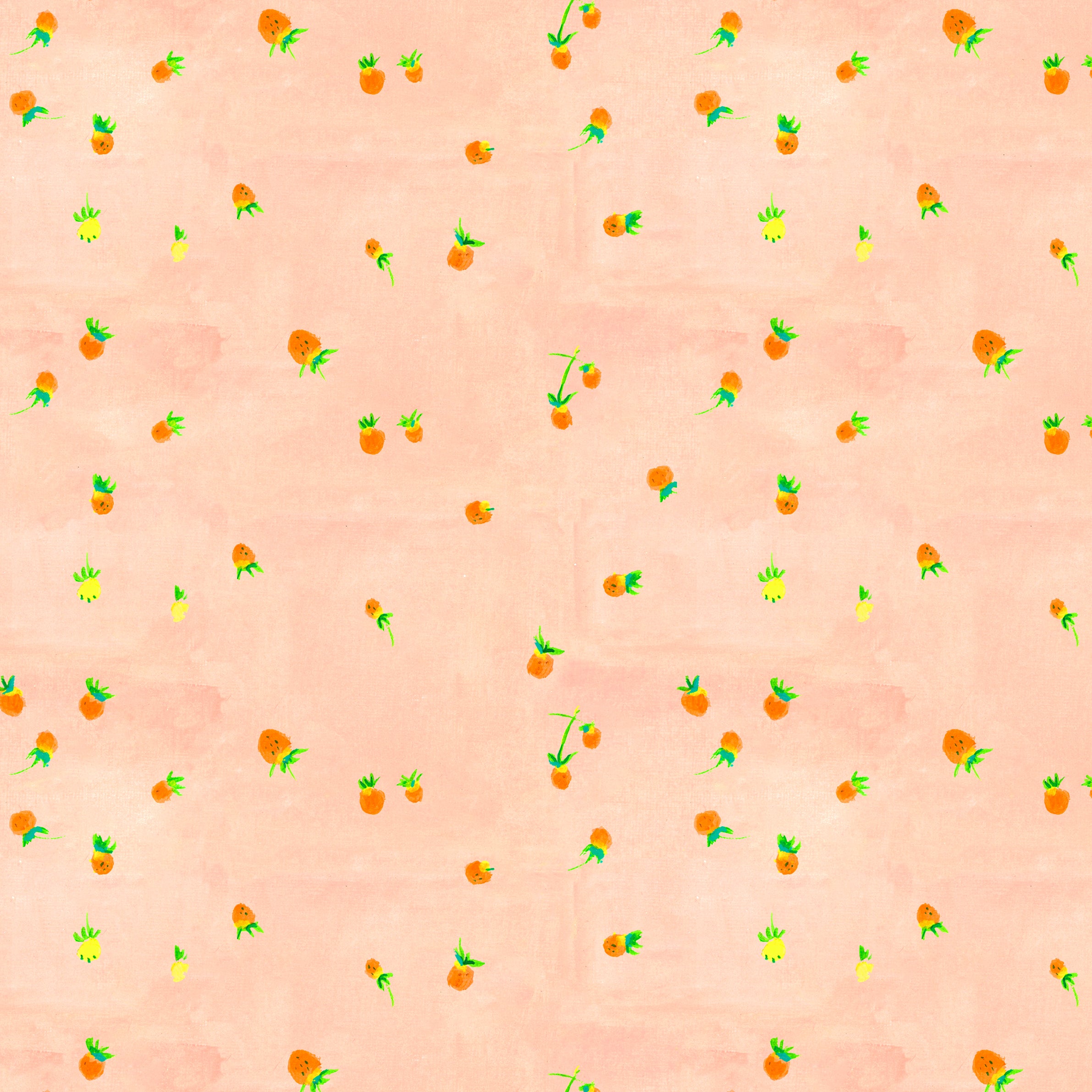 Heather Ross by Hand-Wild Strawberries-Blush-54259D-6