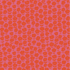 Heather Ross Ruby + Bee Blenders-Puffy Daisy-Purple/Red-54413-1