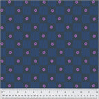 Heather Ross Ruby + Bee Blenders-Footpath-Indigo-54414-11