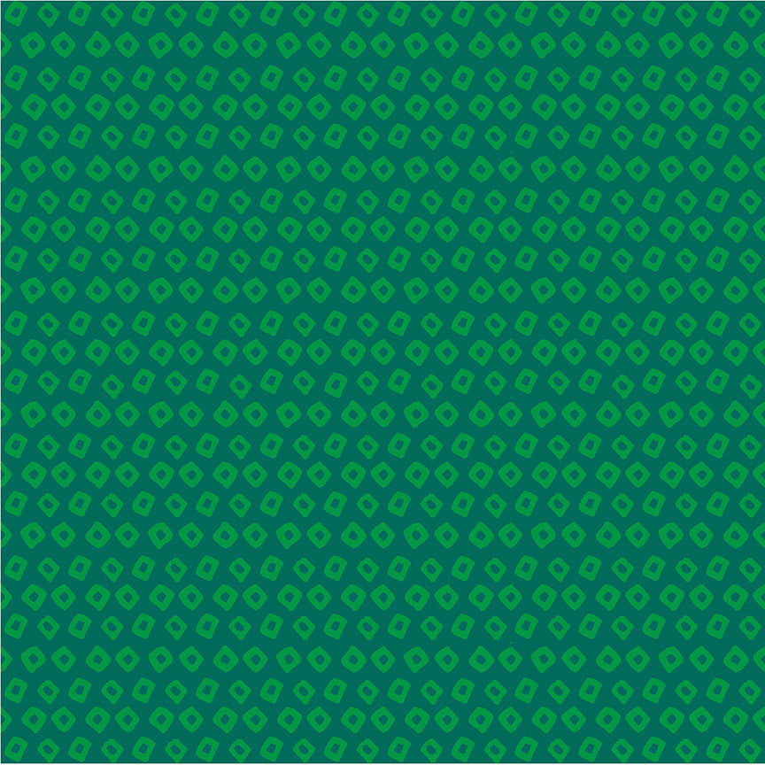 Heather Ross Ruby + Bee Blenders-Shibori-Kelp/Evergreen-54415-18