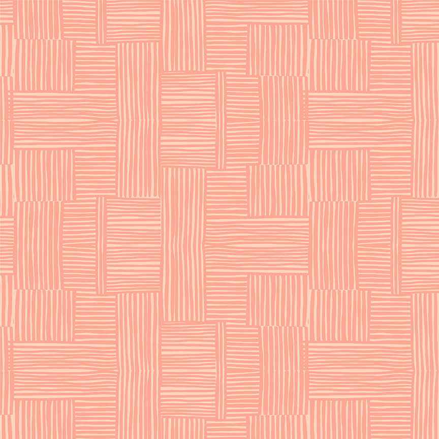 Heather Ross Ruby + Bee Blenders-Woven-Shell/Peachy-54416-21