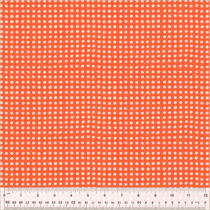 Heather Ross Ruby + Bee Blenders-Dots-Delphinium/Blush-54417-29