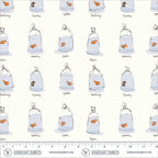 Heather Ross Favorites-Goldfishes in Bags-White-55212D-2