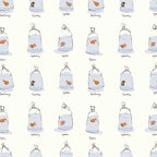 Heather Ross Favorites-Goldfishes in Bags-White-55212D-2