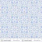 Chateau Meow-Azulejo White/Blue-Windham Studios-55345-1 White/Blue