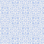 Chateau Meow-Azulejo White/Blue-Windham Studios-55345-1 White/Blue