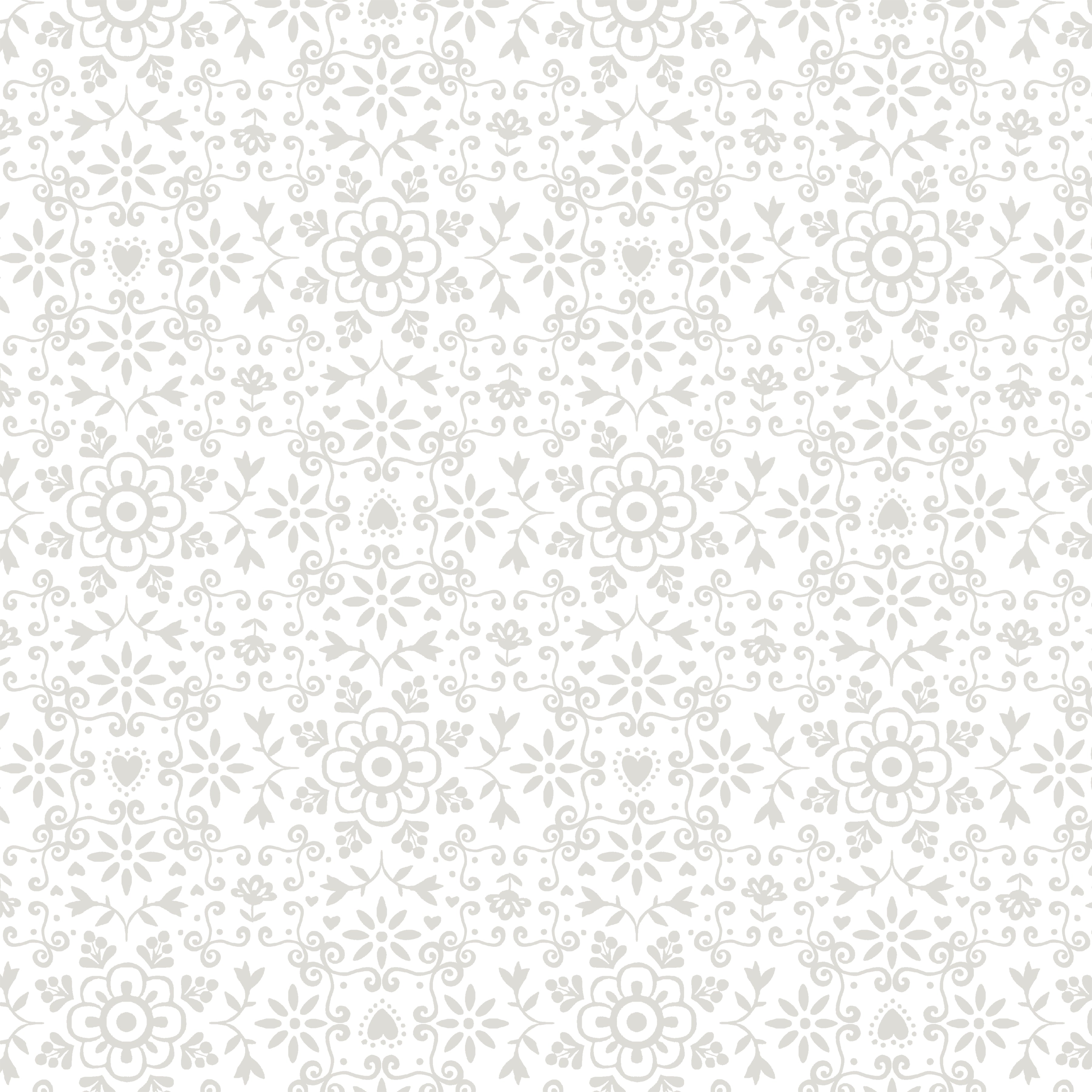 Chateau Meow-Azulejo White On White-Windham Studios-55345-5 White On White