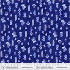 Chateau Meow-Painted Florals Royal-Windham Studios-55346-3 Royal