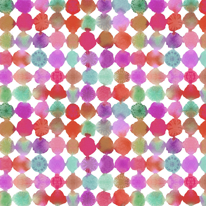 Painted Path -Floating Candy -Windham Fabrics- 55437D-4 Candy