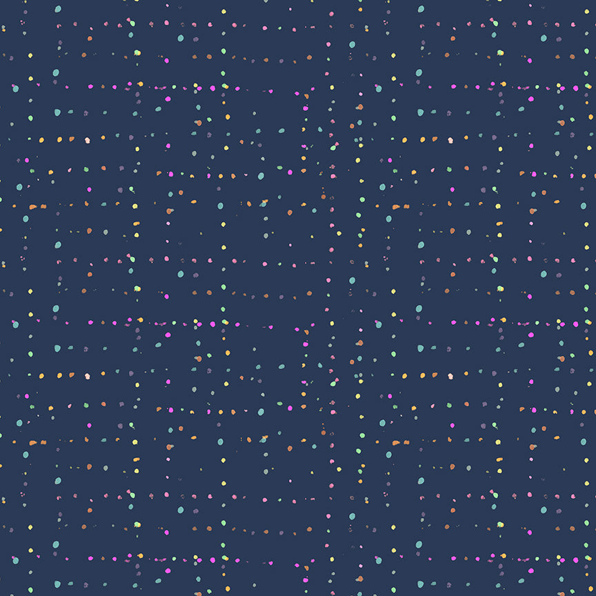 Painted Path -Stargazing Navy -Windham Fabrics- 55440D-3 Navy