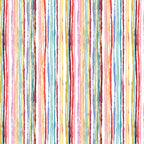 Painted Path -Straight and Narrow White/Multi -Windham Fabrics- 55442D-1 White/Multi