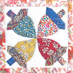 Liberty Tana Lawn® Fabric Autumnal Mini Sampler Quilt Kit-Alice Caroline-Liberty Mini 201