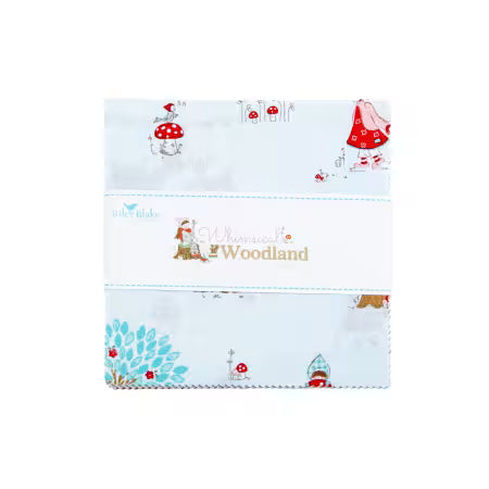 Whimsical Woodland -5" Charm Pack-Riley Blake Designs-5-17640-42