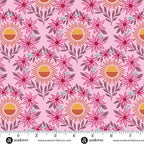 Sunset Cottage -Daylight Blooms Pink-Andover Fabrics-A-10272-E