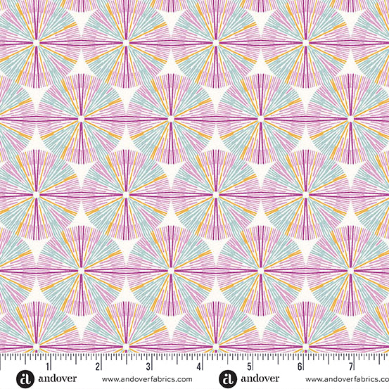 Sunset Cottage -Suncatcher Purple-Andover Fabrics-A-10274-T