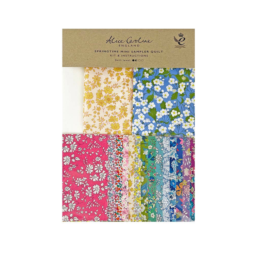 Liberty Tana Lawn® Fabric Springtime Mini Sampler Quilt Kit-Alice Caroline-Liberty Mini 200