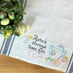 Stick & Stitch Embroidery Sheet-Always Time For Tea-The Art of Home-SS-005