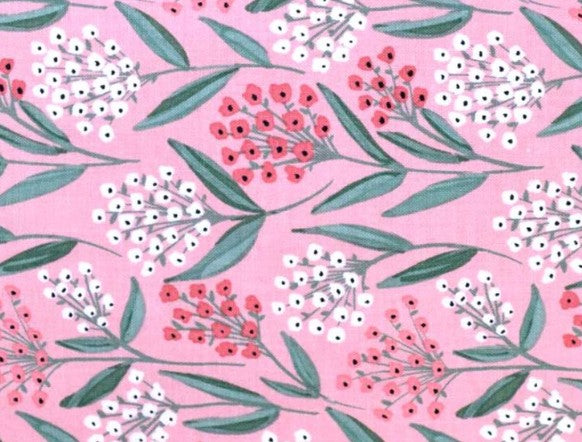 Painted Blossoms-Barely Buds Pink-Poppie Cotton-PB24668 U-Pick