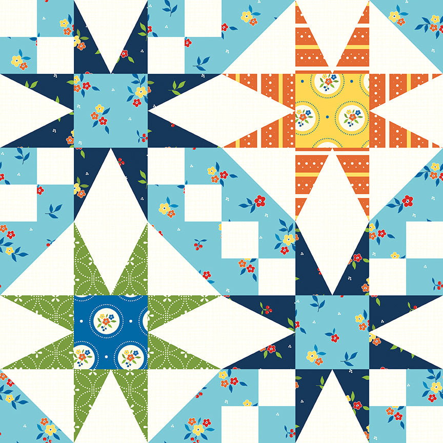 Summer's in Town - Cheater Print Multi-Riley Blake Designs-C17537-MULTI