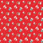 Whimsical Woodland -Curated WHITE 10 Pc Bundle (9 Fat Qtrs & 1 Pc of 1/2 Yard Cheater)-Riley Blake Designs-CFQ-WW-White