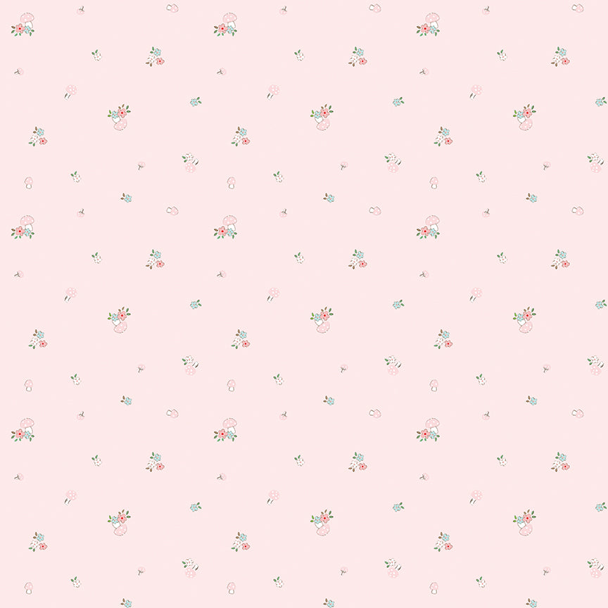Whimsical Woodland -Curated PINK 9 Pc FQB-Riley Blake Designs-CFQ-WW-Pink9