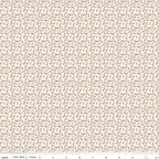 Whimsical Woodland -Mini Florals Natural-Riley Blake Designs-C17645-NATURAL