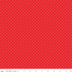 Whimsical Woodland -Circle Dots Red-Riley Blake Designs-C17647-RED