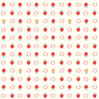 AUG 2026 - COMING SOON! -Cotton Nook-Apples Vintage White-Riley Blake Designs-C17972 Vintage White