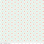 AUG 2026 - COMING SOON! -Cotton Nook-Cherries Bleached Denim-Riley Blake Designs-C17973 Bleached Denim