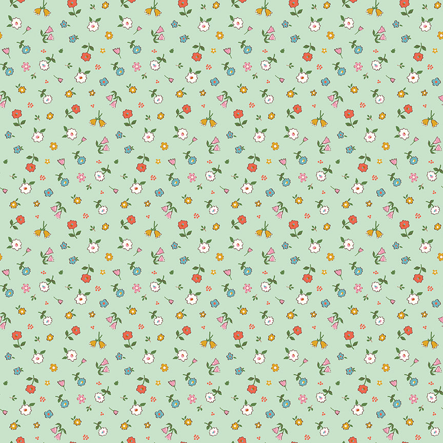 AUG 2026 - COMING SOON! -Cotton Nook-Pretty Mint-Riley Blake Designs-C17974 Mint