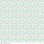 AUG 2026 - COMING SOON! -Cotton Nook-Flowers Bleached Denim-Riley Blake Designs-C17975 Bleached Denim