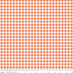 AUG 2026 - COMING SOON! -Cotton Nook-Plaid Orange-Riley Blake Designs-C17976 Orange