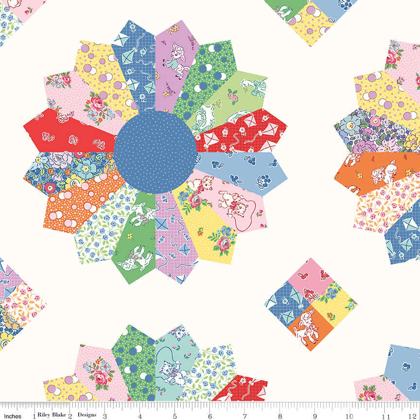 Traditional 30's - Cheater Print Multi-Riley Blake Designs-C18249-MULTI