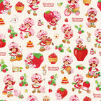 NOV 2026 - PRE-ORDER NOW! - The World of Strawberry Shortcake™-Main Cream-Riley Blake Designs-C18560 Cream